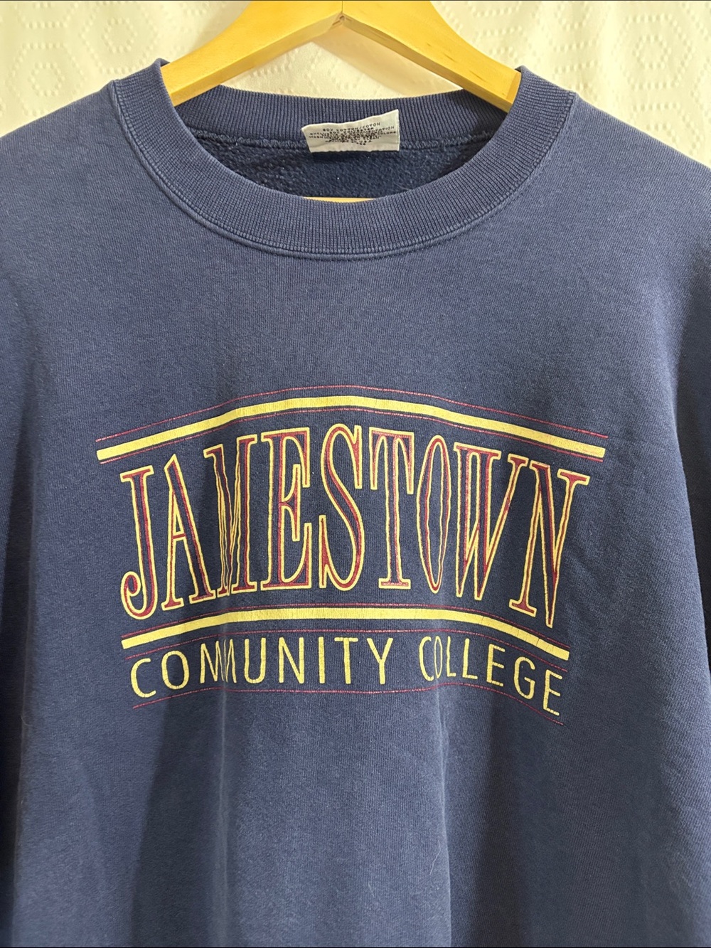 90s Jamestown College vintage sweatshirt - Picture 2 of 6